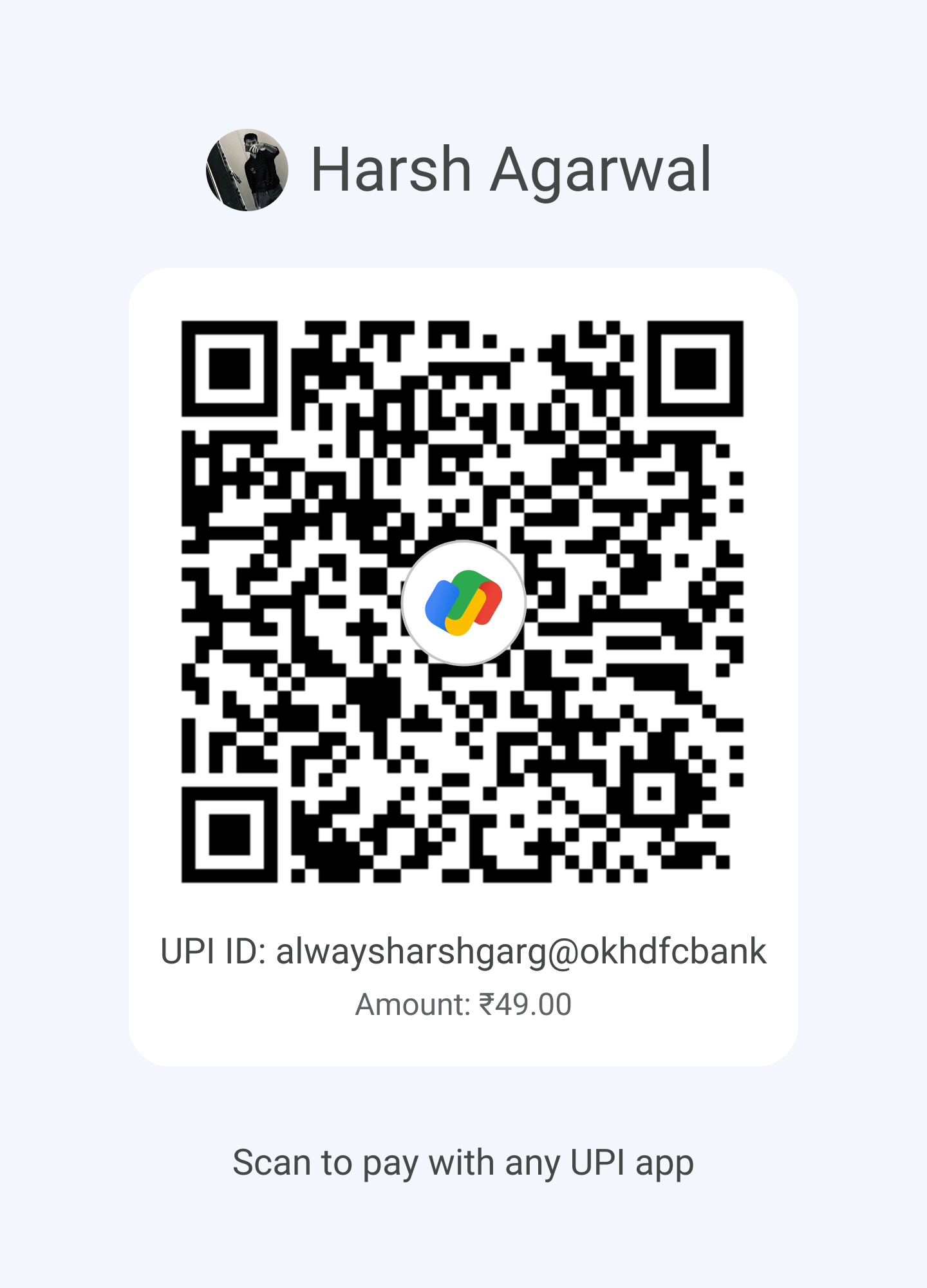 UPI QR Code